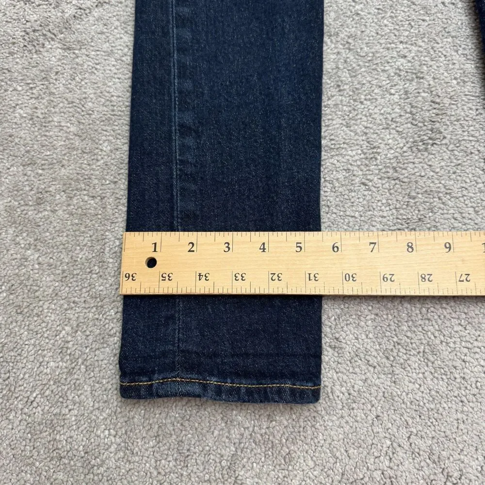Levi's 519 Extreme Skinny Fit Denim Jeans Mens 29x30 Blue Dark Wash Stretch